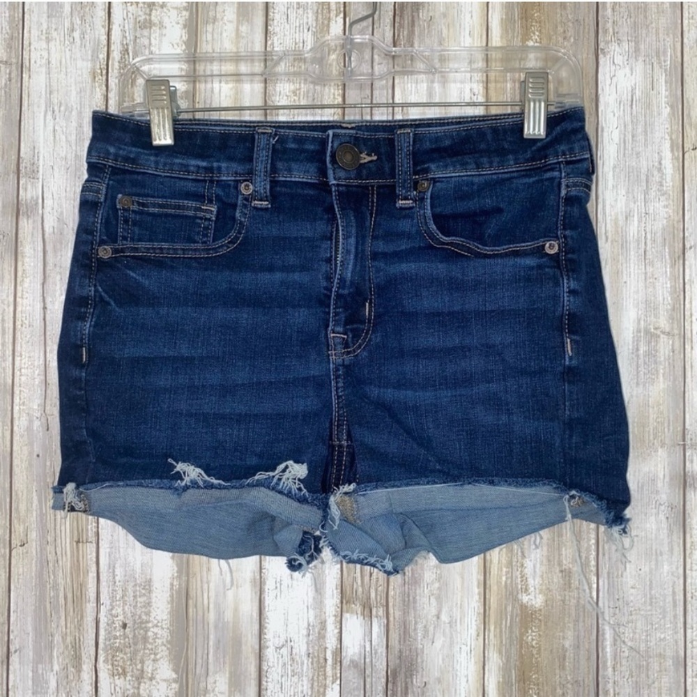 American Eagle High Rise Shortie Shorts - Picture 1 of 7